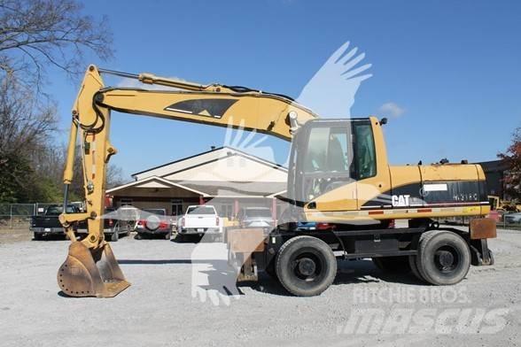 CAT M318C  휠 굴삭기
