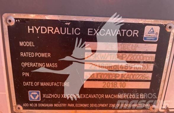 XCMG XE210CU 대형 굴삭기 29톤 이상