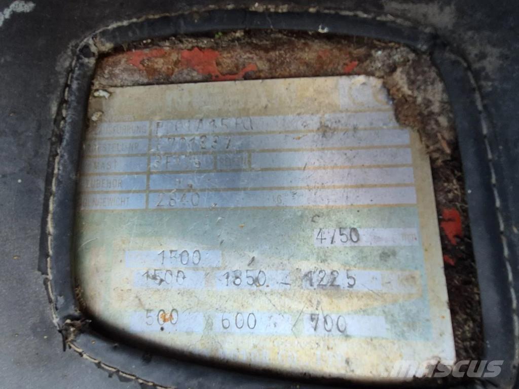 Nissan pd01a15po LPG 지게차