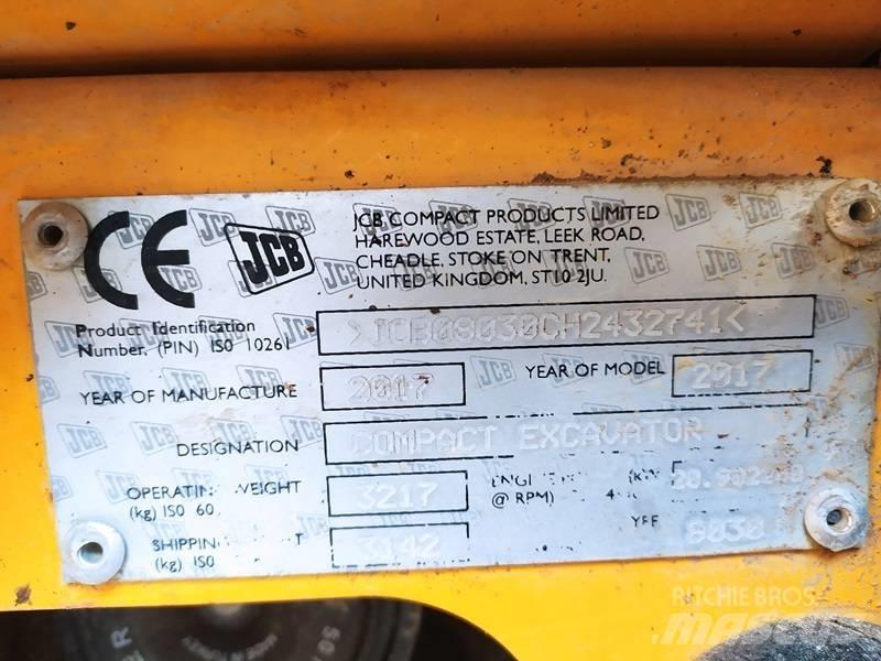 JCB 8030 ZTS 소형 굴삭기 7톤 미만
