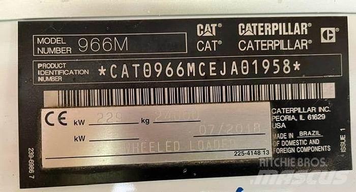 CAT 966M  휠로우더