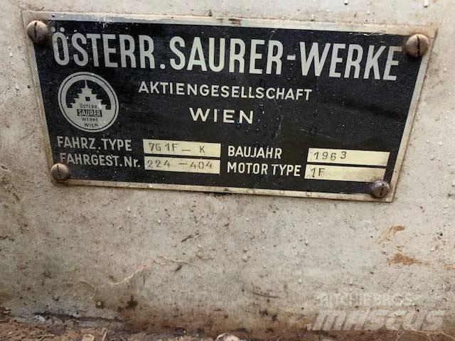 Saurer 7G1F-K 덤프 트럭