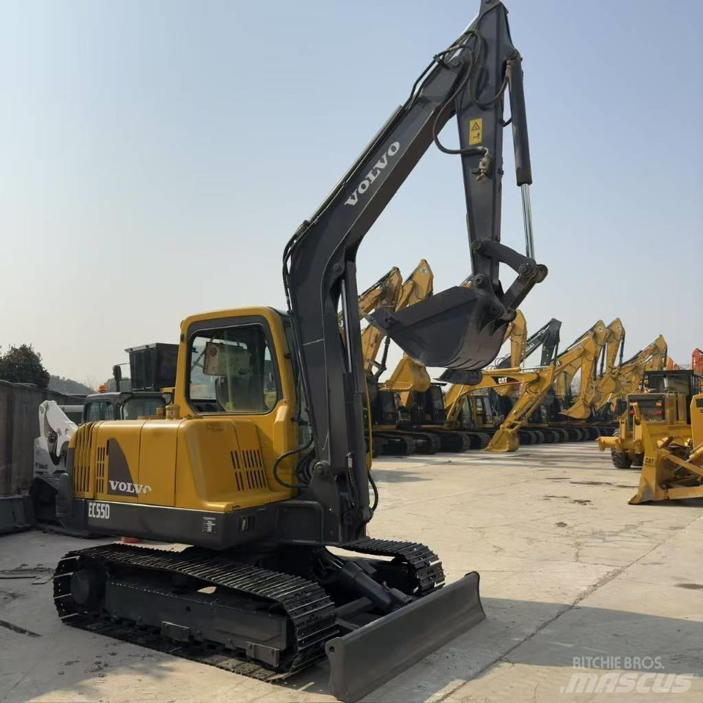 Volvo EC55D 소형 굴삭기 7톤 미만