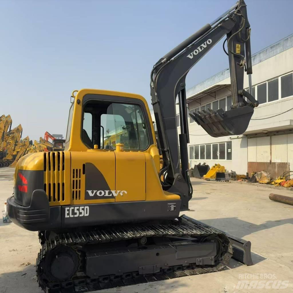 Volvo EC55D 소형 굴삭기 7톤 미만