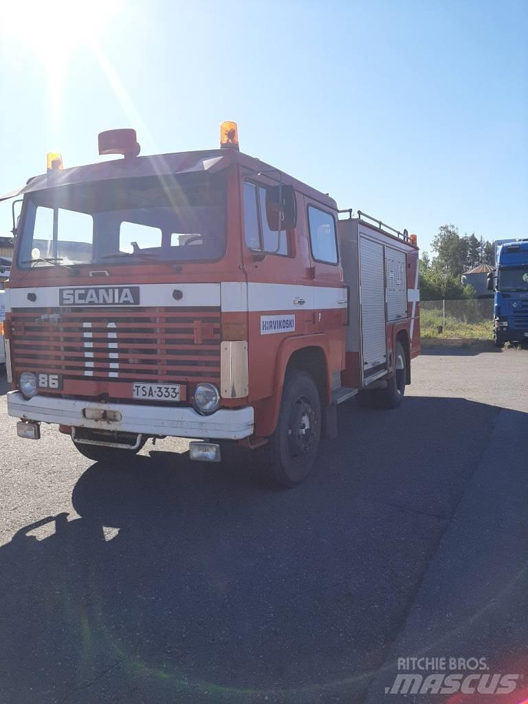 Scania LB86 소방차
