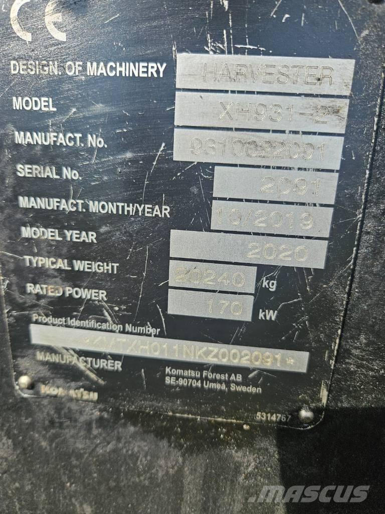 Komatsu C 144 원목 하베스터