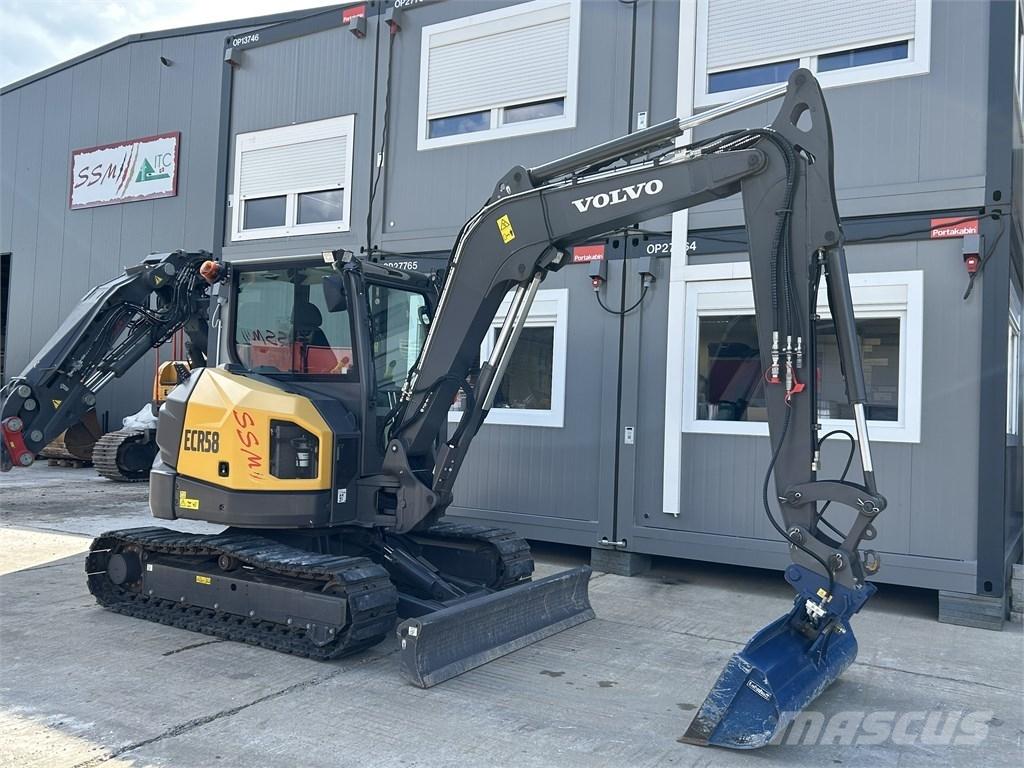 Volvo ECR 58 F 소형 굴삭기 7톤 미만