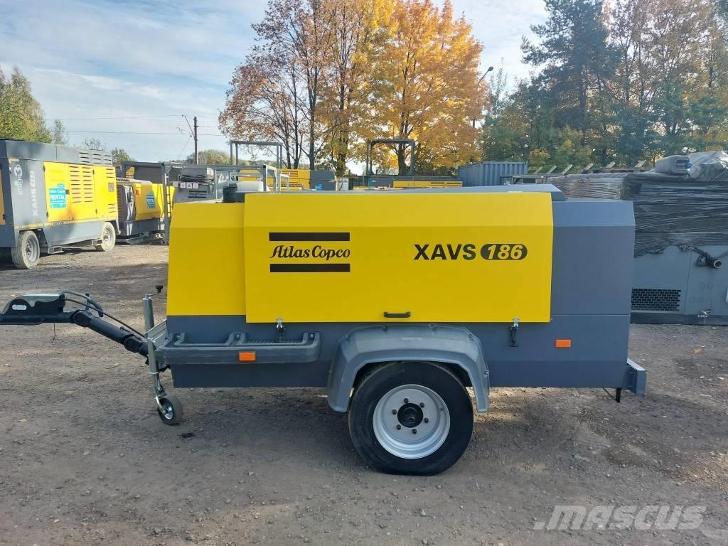Atlas Copco XAVS186 콤푸레샤