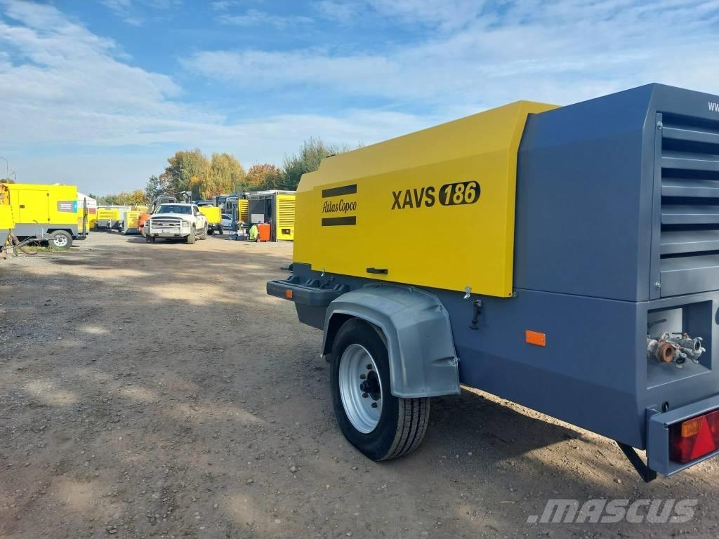 Atlas Copco XAVS186 콤푸레샤