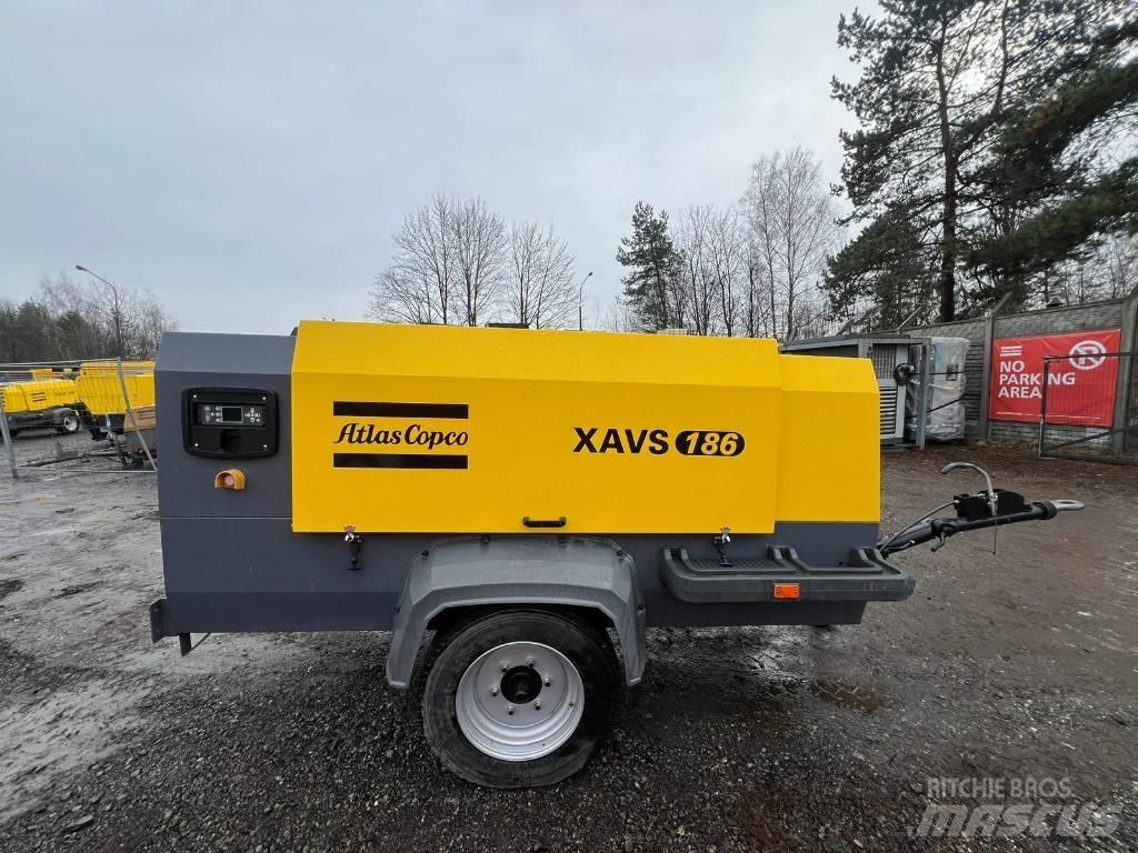 Atlas Copco XAVS186 콤푸레샤