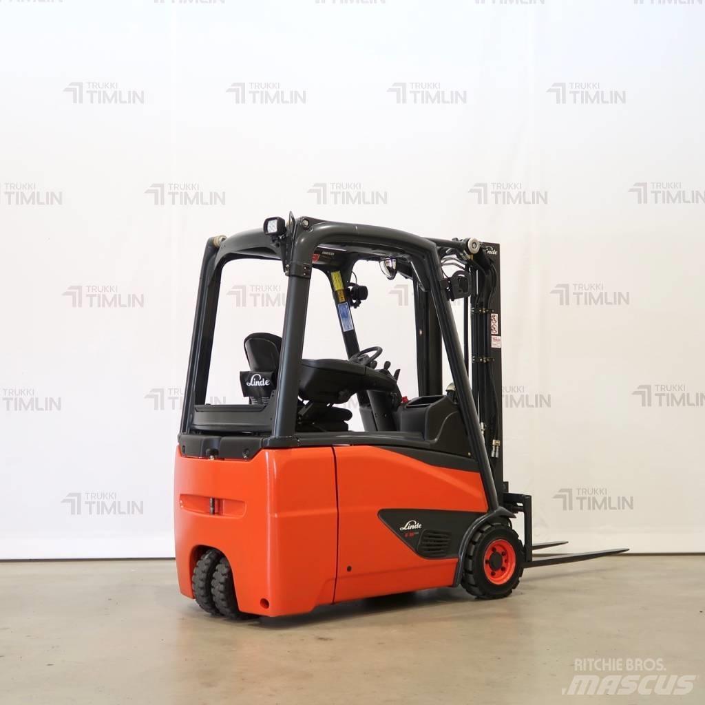 Linde E16H-02 전동 지게차