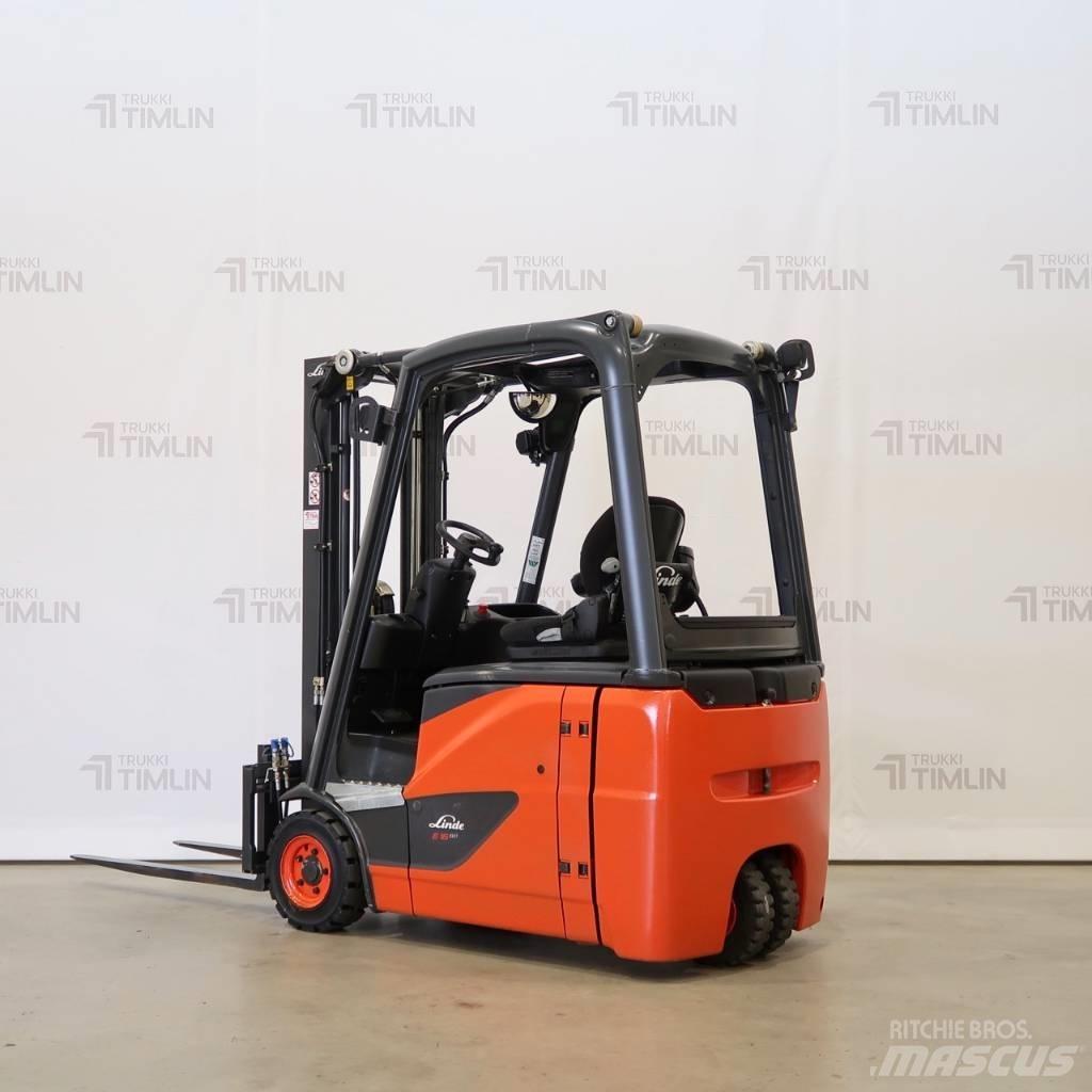 Linde E16H-02 전동 지게차
