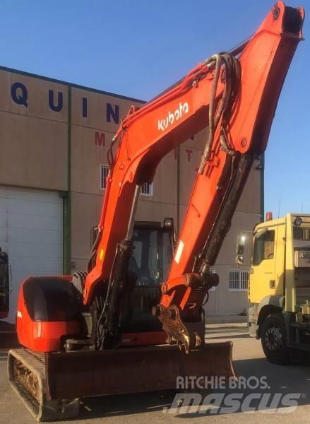 Kubota KX 080-4 중형굴삭기 7톤-28톤