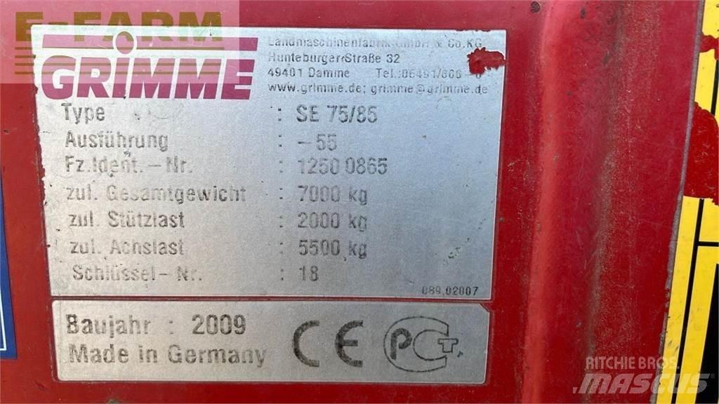 Grimme SE 85-55 감자수확기 및 포테이토디거