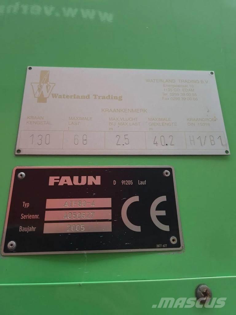 Faun ATF 60-4 A/T 크레인