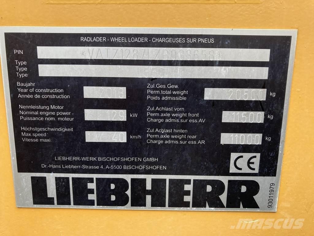 Liebherr L 550  휠로우더