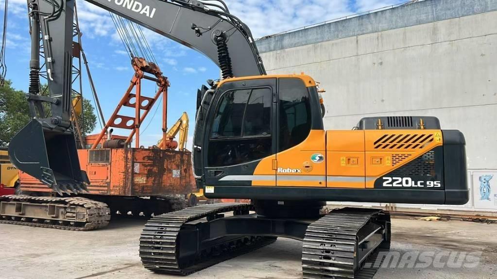 Hyundai R220LC-9S 중형굴삭기 7톤-28톤