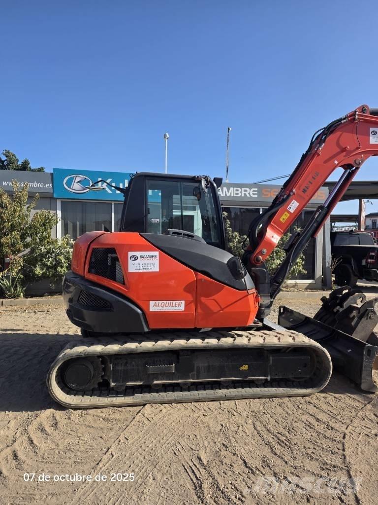 Kubota KX 080-4a2 중형굴삭기 7톤-28톤