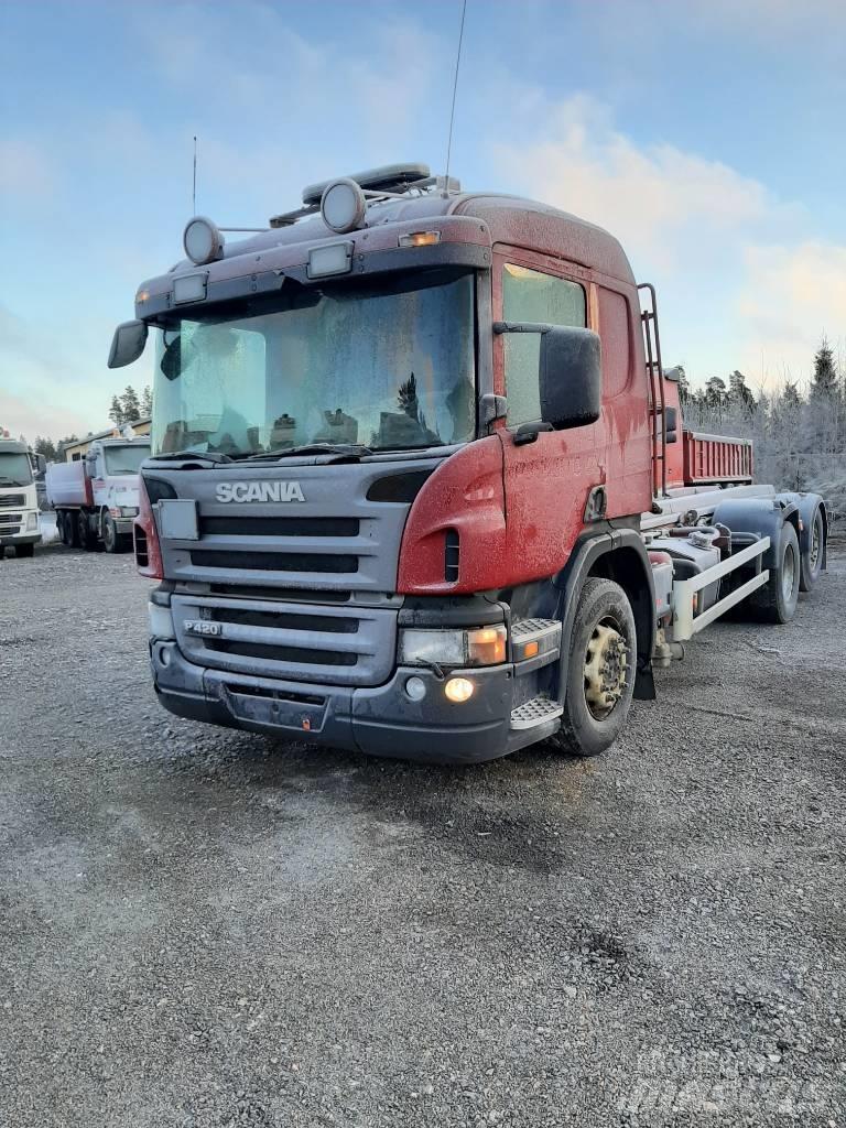 Scania P 420 컨테이너 트럭