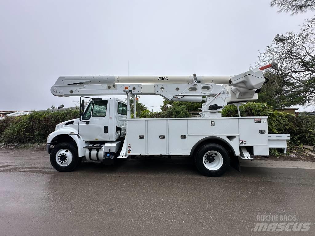 International 4300 트럭 탑재 고소작업대