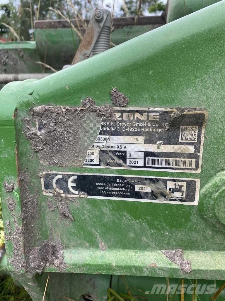 Amazone Cayros XS V 가역 플로우(쟁기)