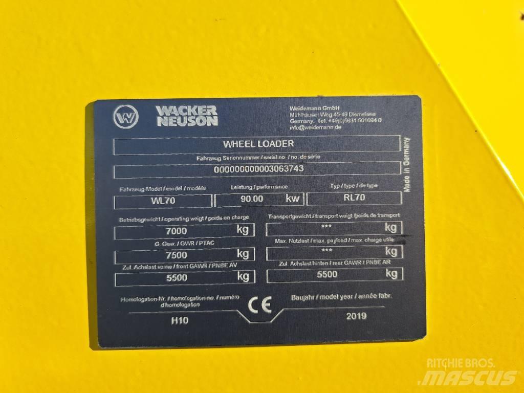 Wacker Neuson WL70  휠로우더