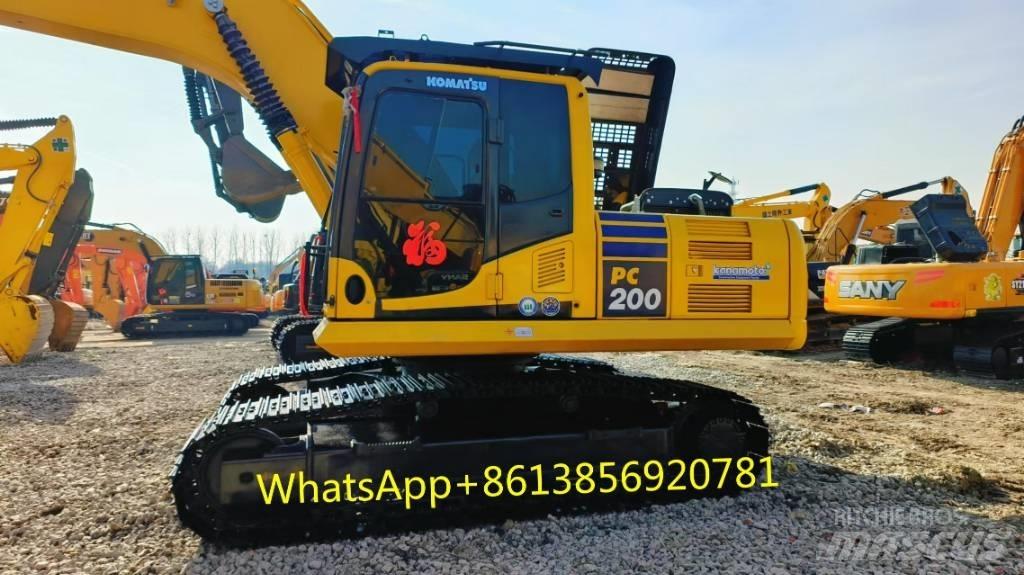 Komatsu PC 200-8 중형굴삭기 7톤-28톤