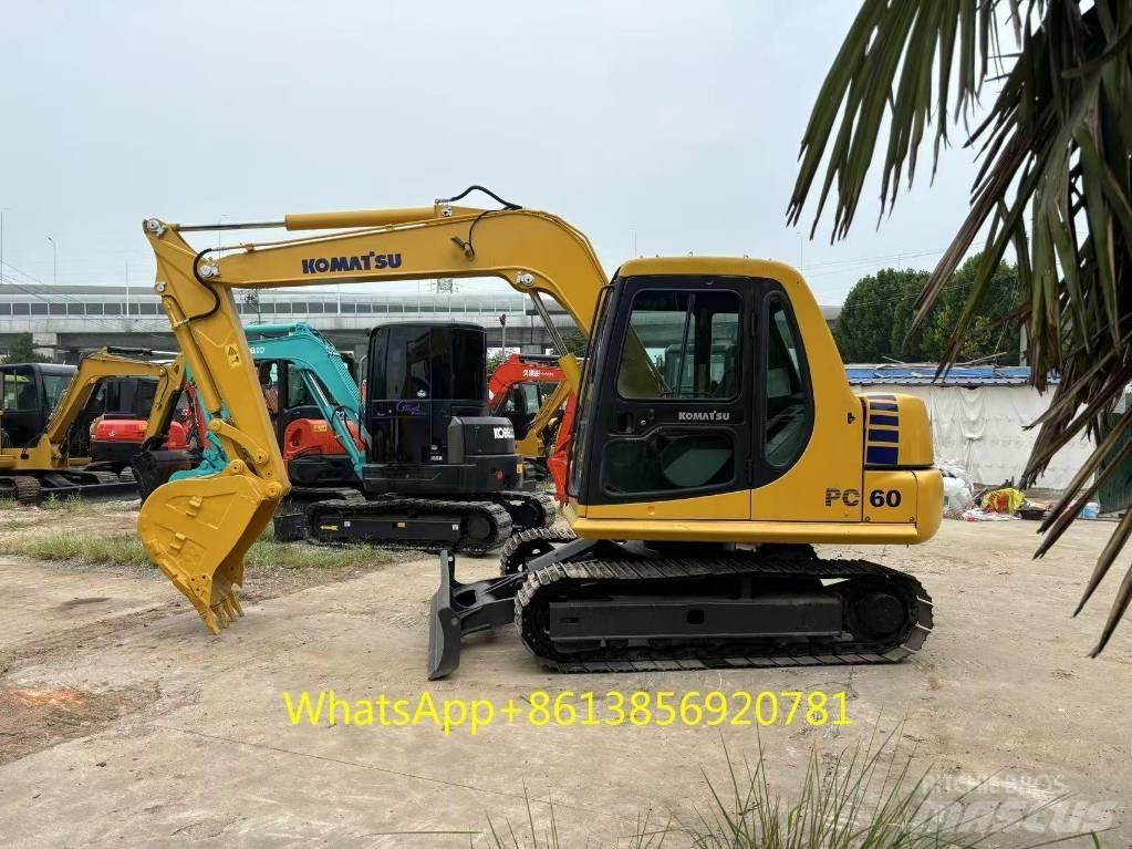 Komatsu PC 60 소형 굴삭기 7톤 미만