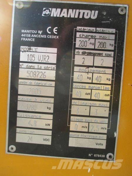 Manitou 105 VJR 2 인원/화물 앨리베이터