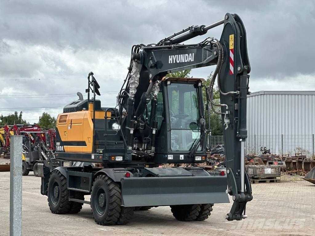 Hyundai HW 140 A  휠 굴삭기