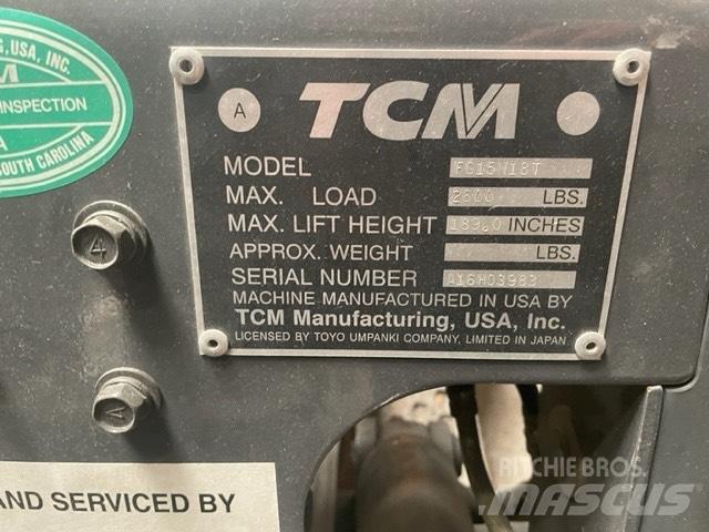 TCM FG15N18T 험지용 트럭