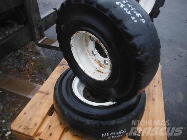 Clark 6.50R10 타이어, 휠 및 림