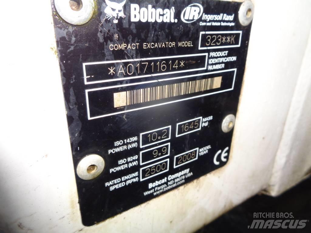 Bobcat 323 소형 굴삭기 7톤 미만