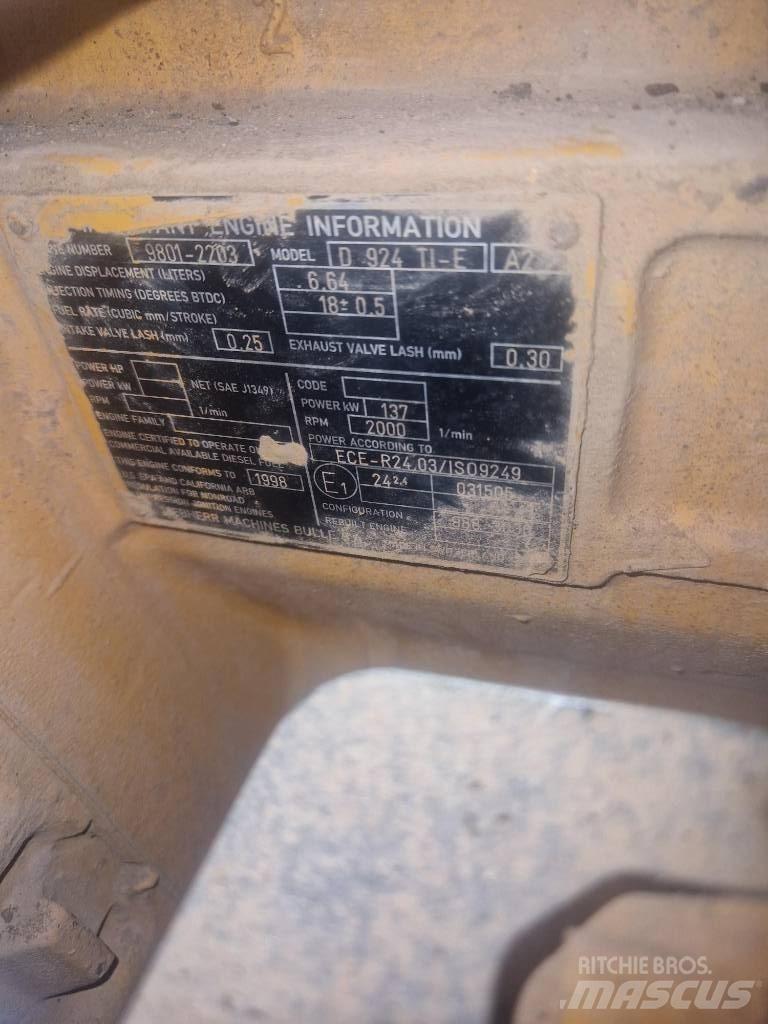 Liebherr D924Tie A2 엔진