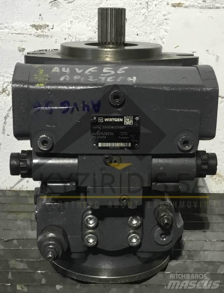 Wirtgen A4VG56 유압식 기계