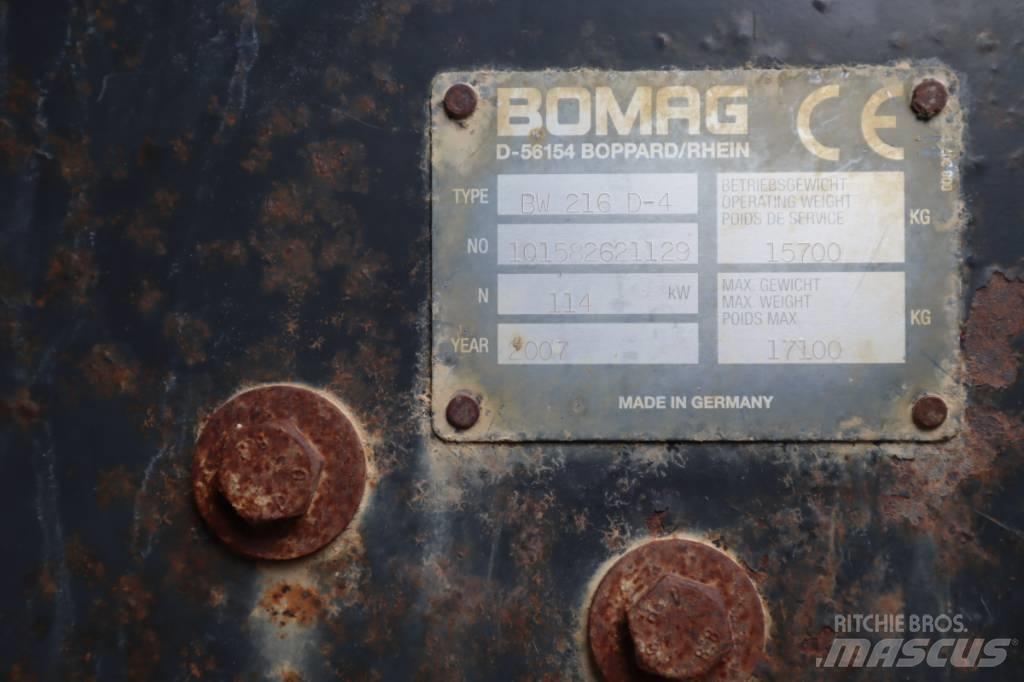 Bomag BW 216 D-4 토양 다짐기
