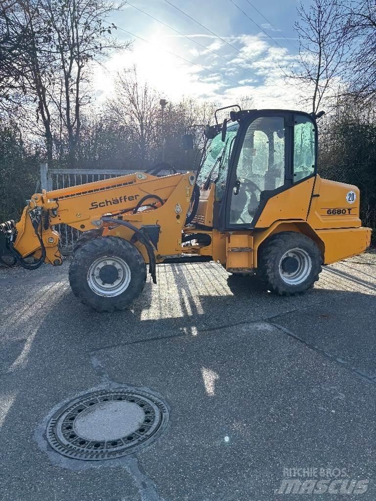 Schäffer 6680 T 텔레스코픽 휠 로더