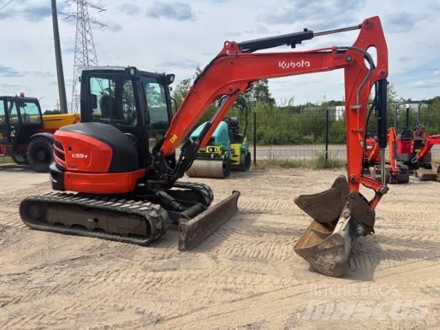 Kubota U 55-4 소형 굴삭기 7톤 미만
