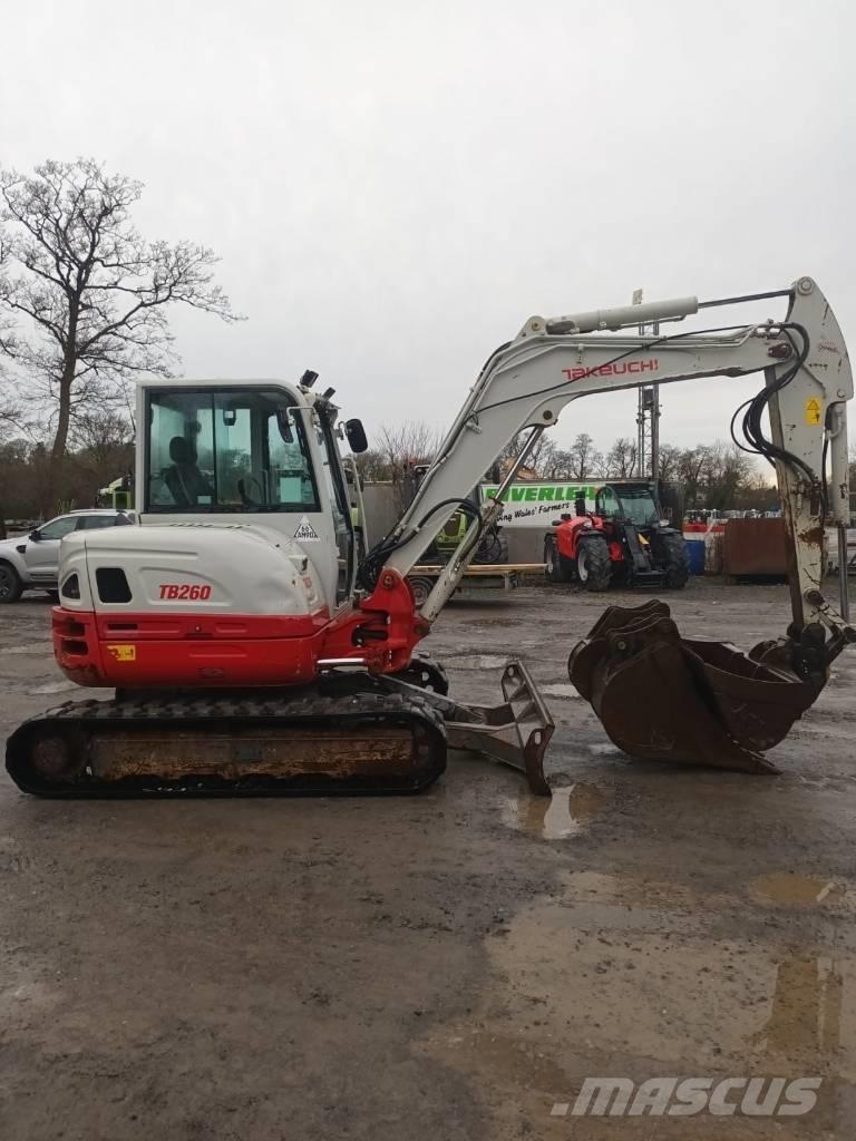 Takeuchi TB 260 소형 굴삭기 7톤 미만