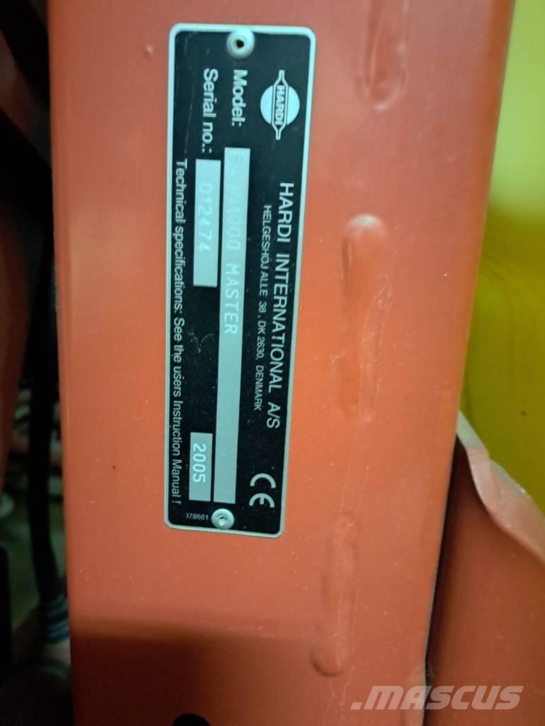 Hardi Master 1200 탑재형 분무기