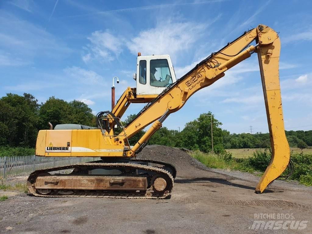 Liebherr R 924 B EW 폐기물/산업 처리기