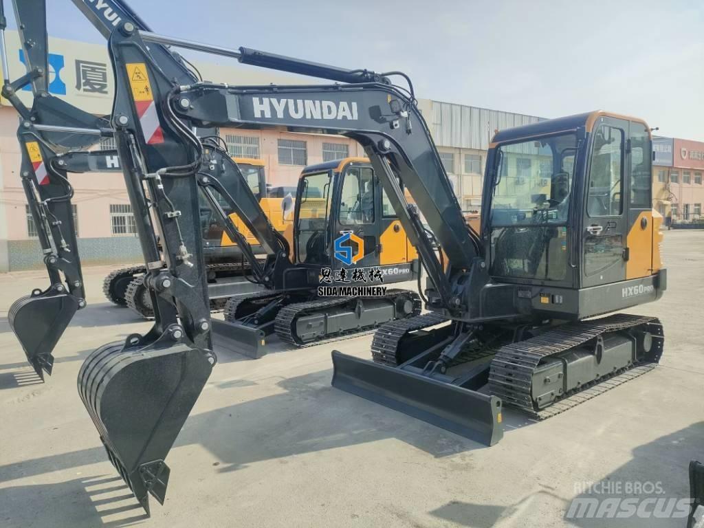 Hyundai HX60Pro 소형 굴삭기 7톤 미만