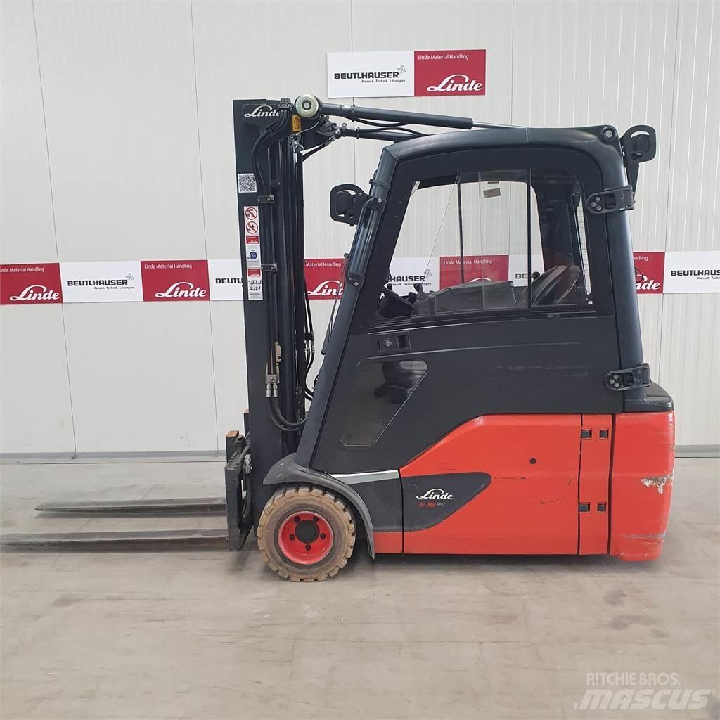 Linde E18L 전동 지게차