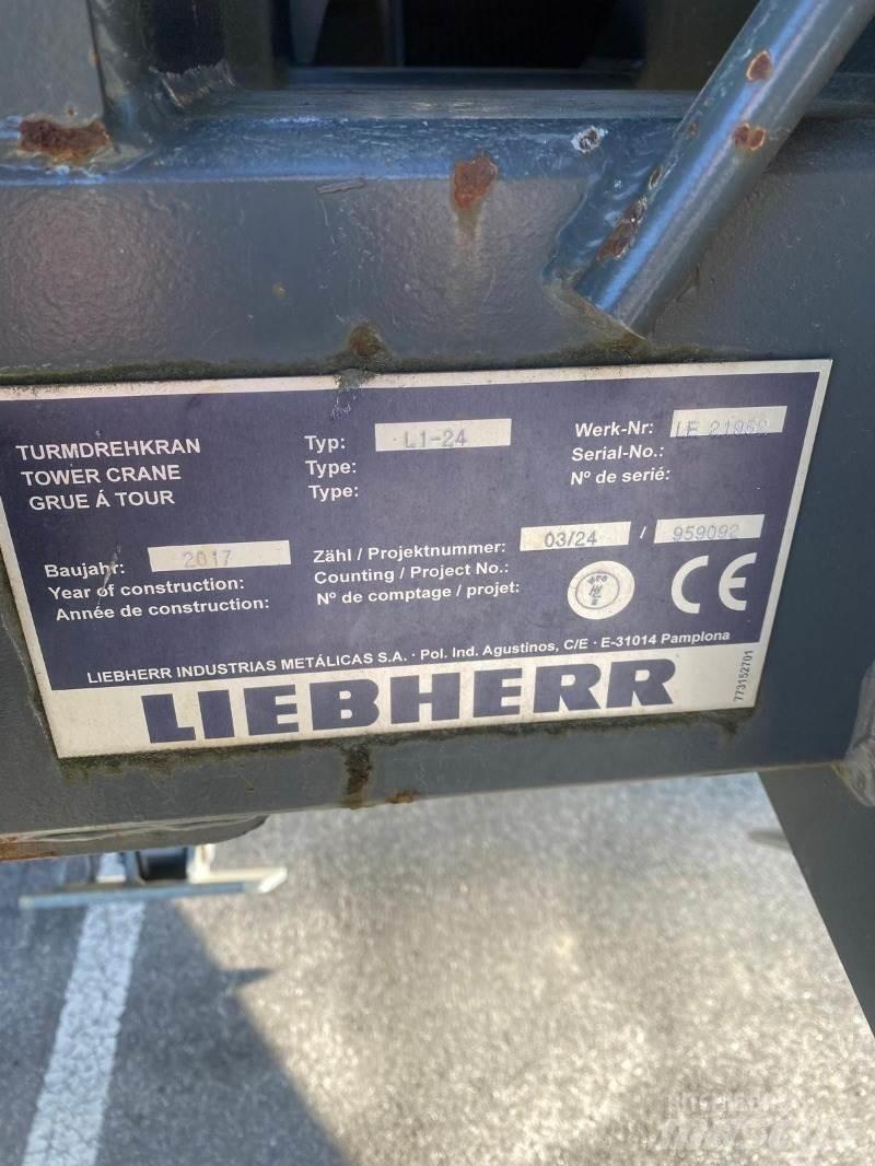 Liebherr L1-24 타워 크레인