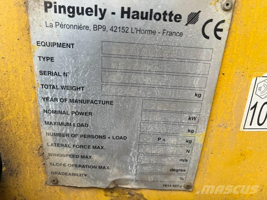 Haulotte HA 16 PX NT 관절형 전동이동 리프트