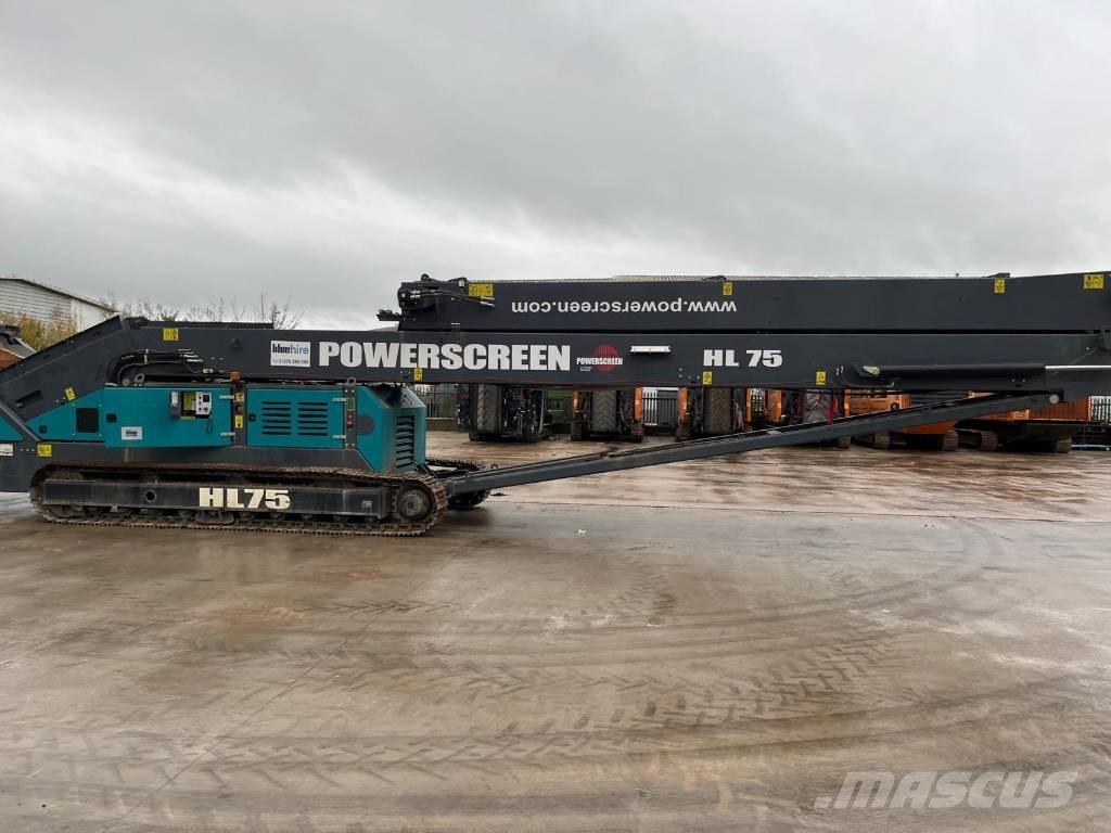 PowerScreen HL 75 컨베이어