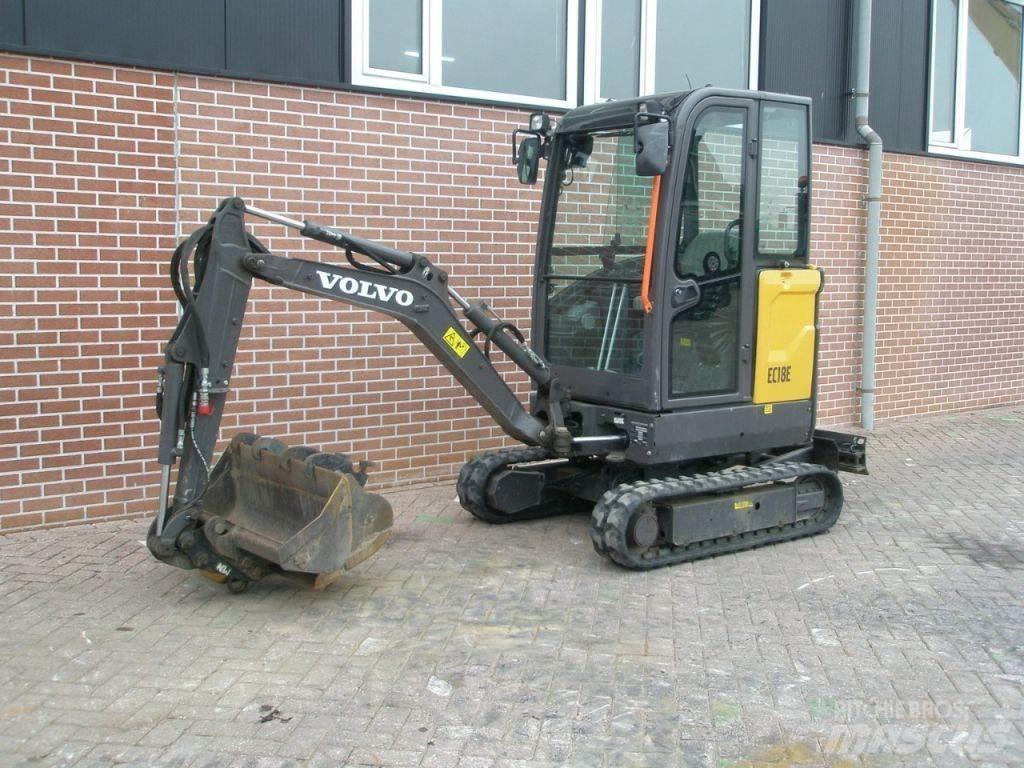 Volvo ECR18E 소형 굴삭기 7톤 미만