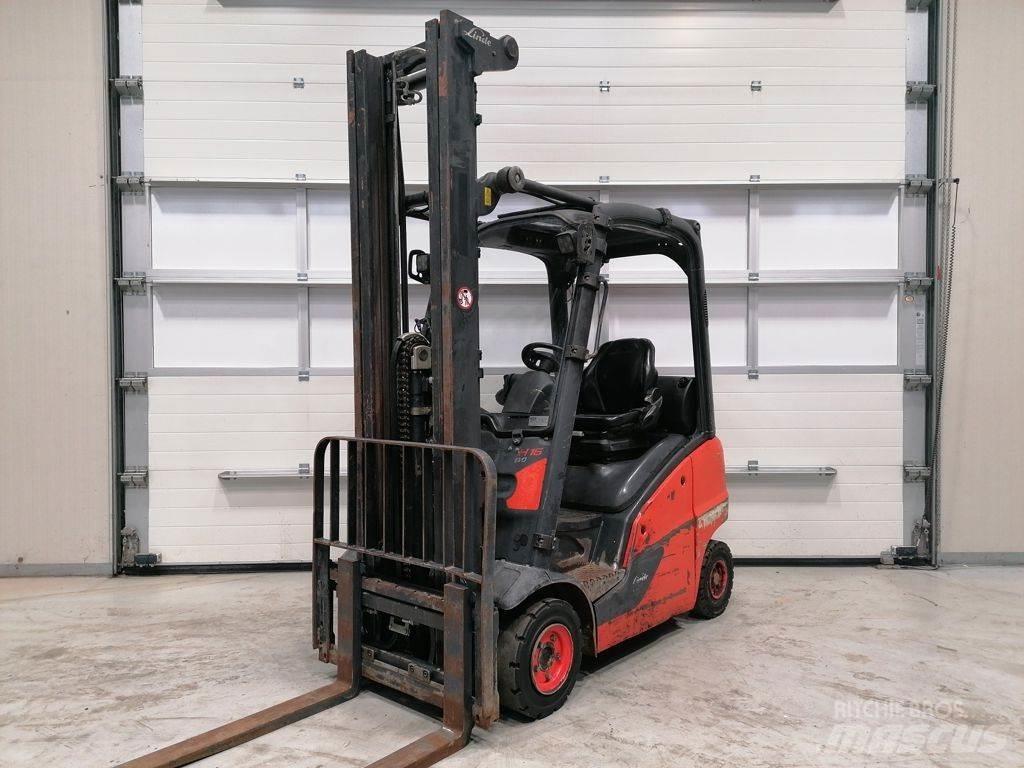 Linde H16D-01 디젤 지게차