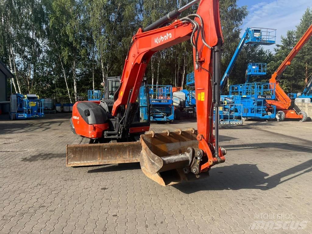 Kubota KX 080-4 중형굴삭기 7톤-28톤