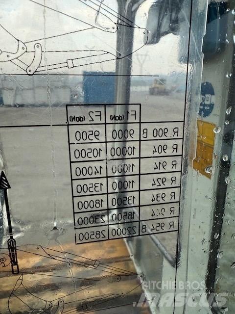 Liebherr R 944 B CAB 캐빈 및 인테리어